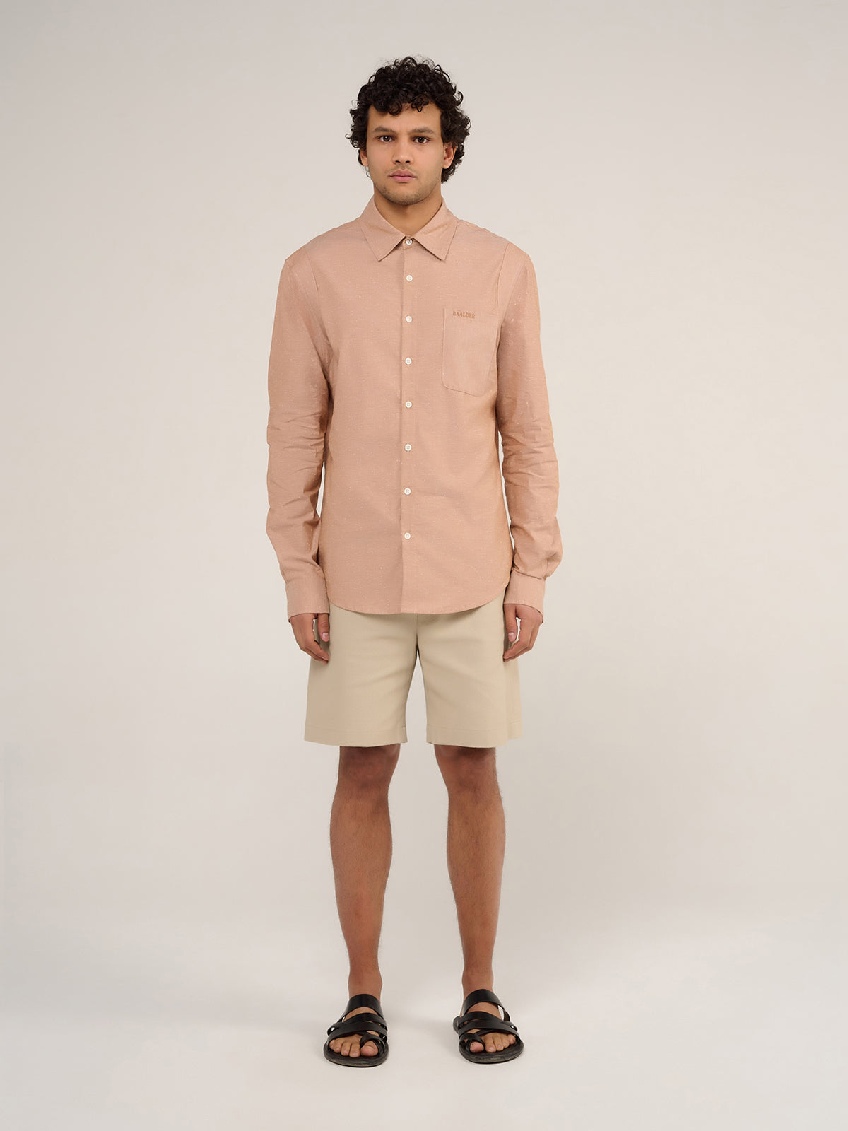 LA CHEMISE SAINT-MAUR - CHUTNEY BROWN