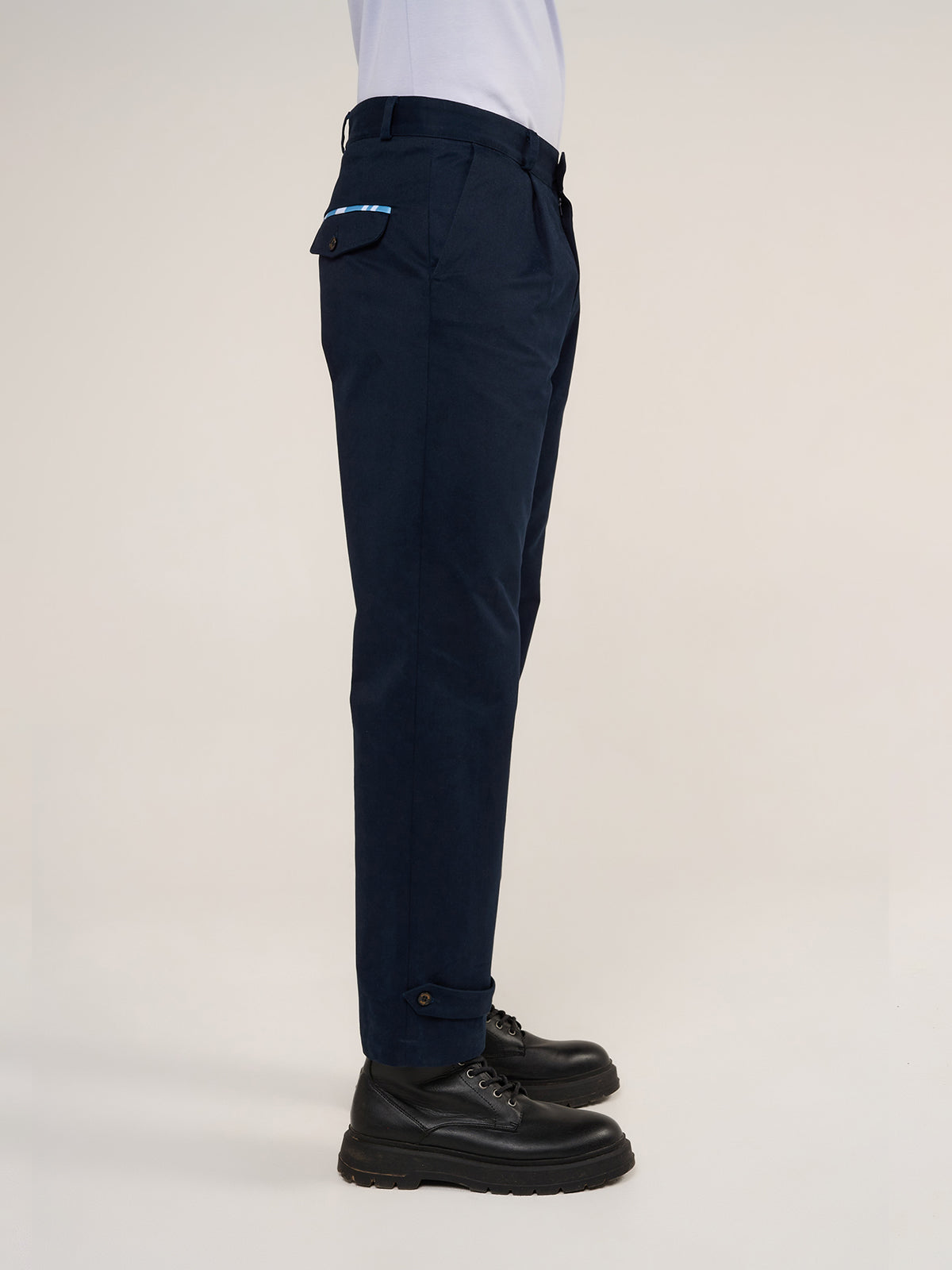 LE PANTALON RAFALE - NAVY BLUE