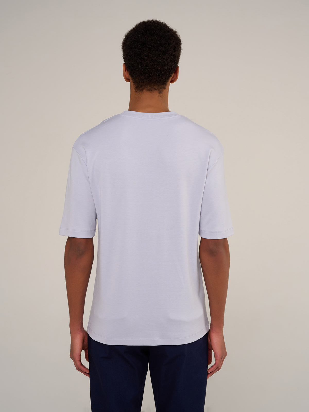 LE T-SHIRT OVERPLEASURE PAR AMOUR - VIOLIN BLUE