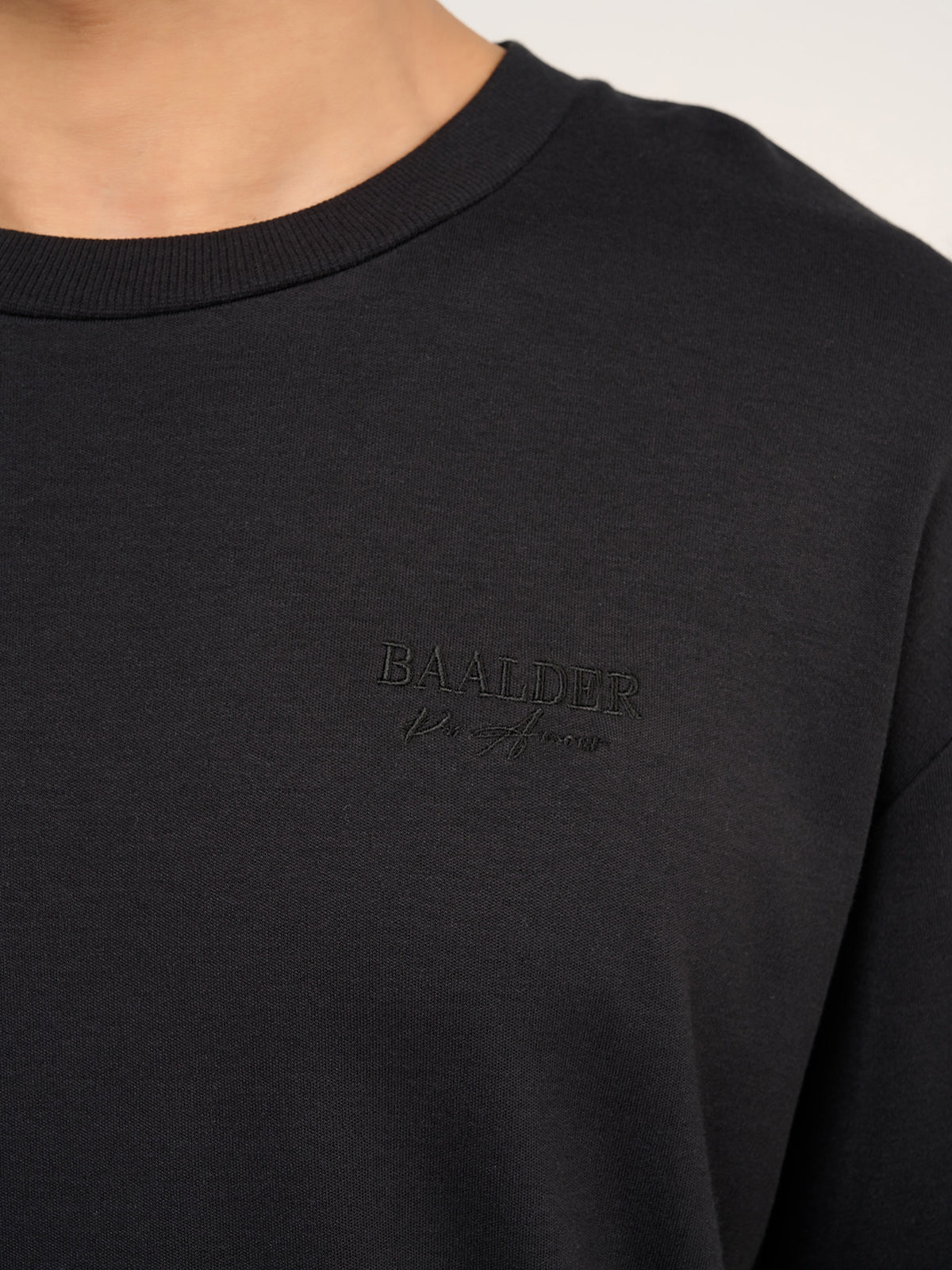 LE T-SHIRT OVERPLEASURE PAR AMOUR - UNEXPLORED BLACK