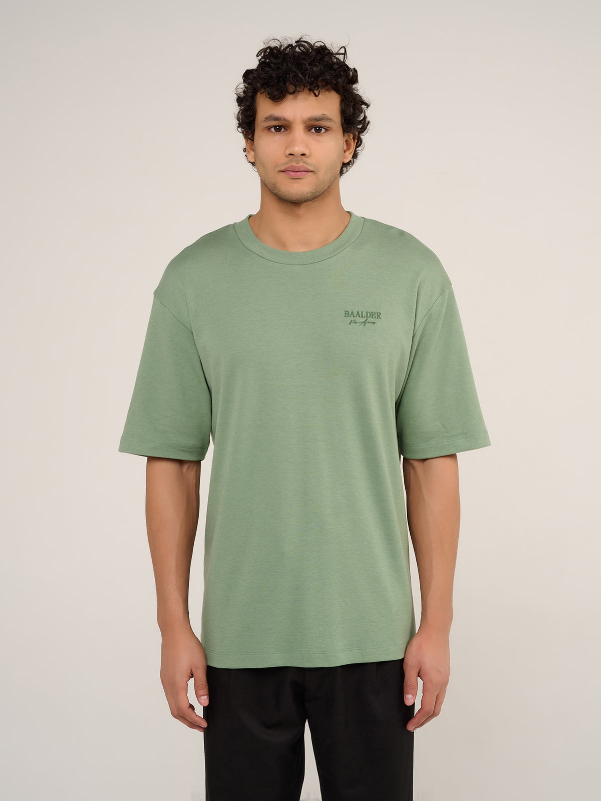 LE T-SHIRT OVERPLEASURE PAR AMOUR - GULF COAST GREEN