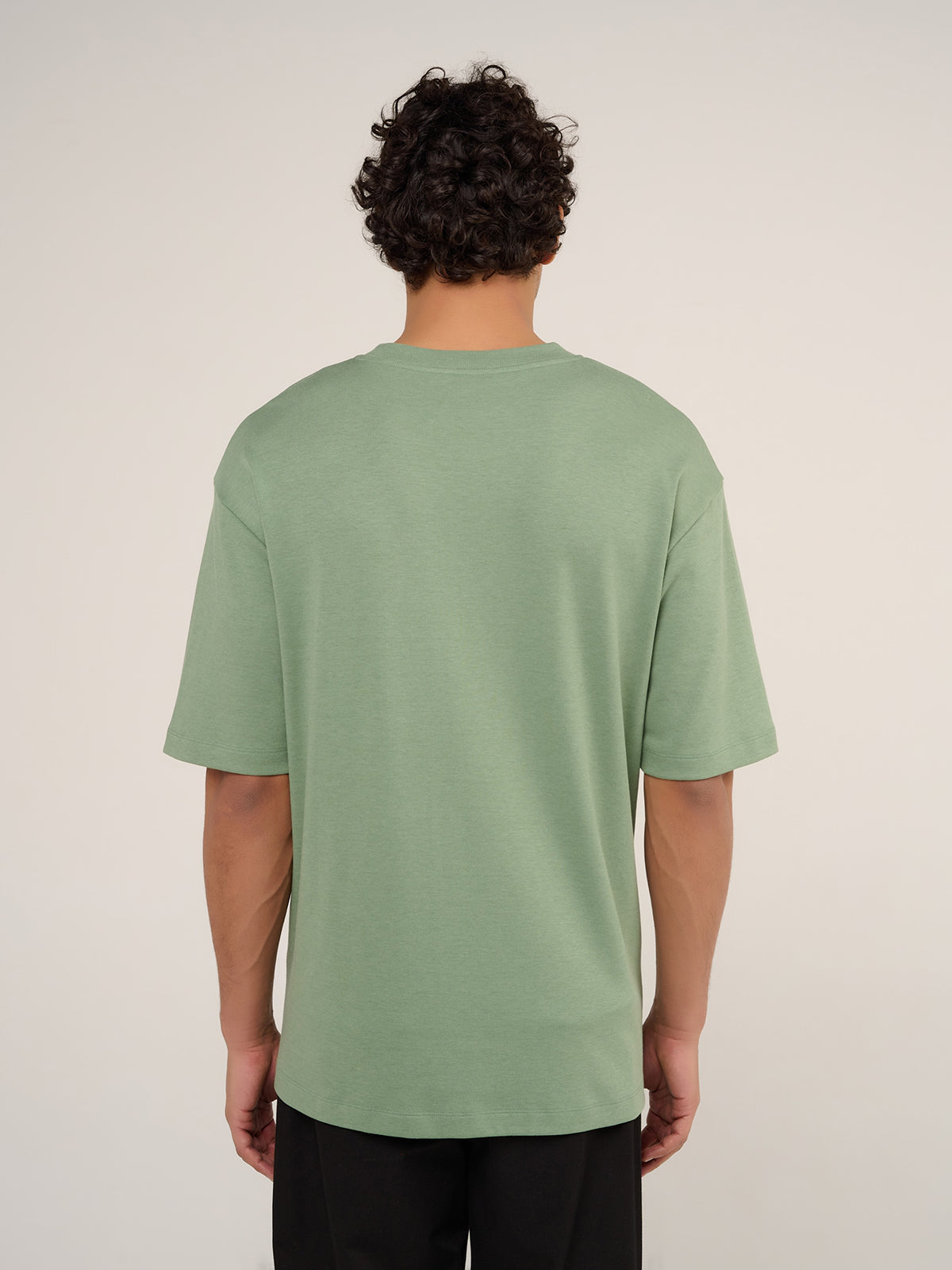 LE T-SHIRT OVERPLEASURE PAR AMOUR - GULF COAST GREEN