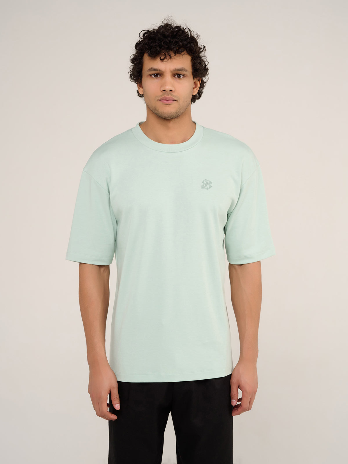 LE T-SHIRT OVERPLEASURE B - YUCCA GREEN