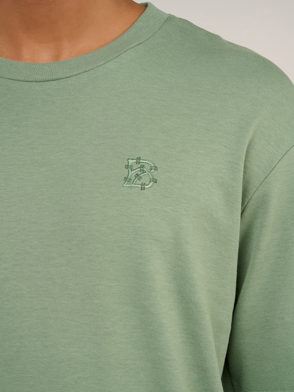 LE T-SHIRT OVERPLEASURE B - GULF COAST GREEN