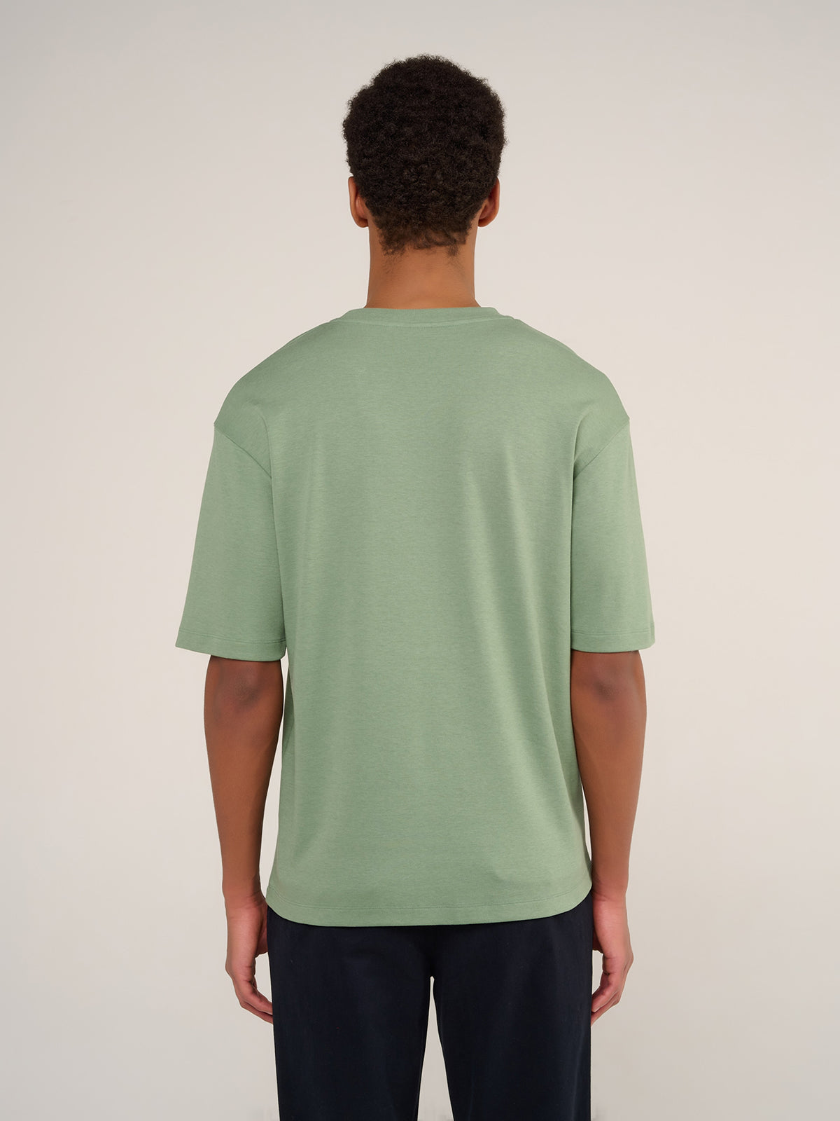 LE T-SHIRT OVERPLEASURE B - GULF COAST GREEN