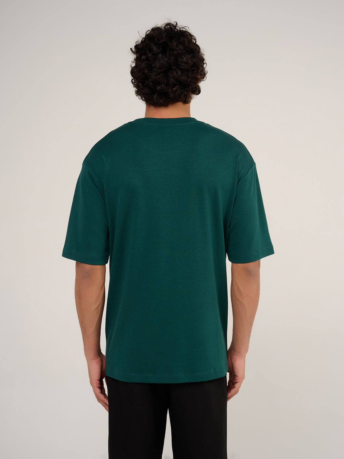 LE T-SHIRT OVERPLEASURE B - EVERGREEN