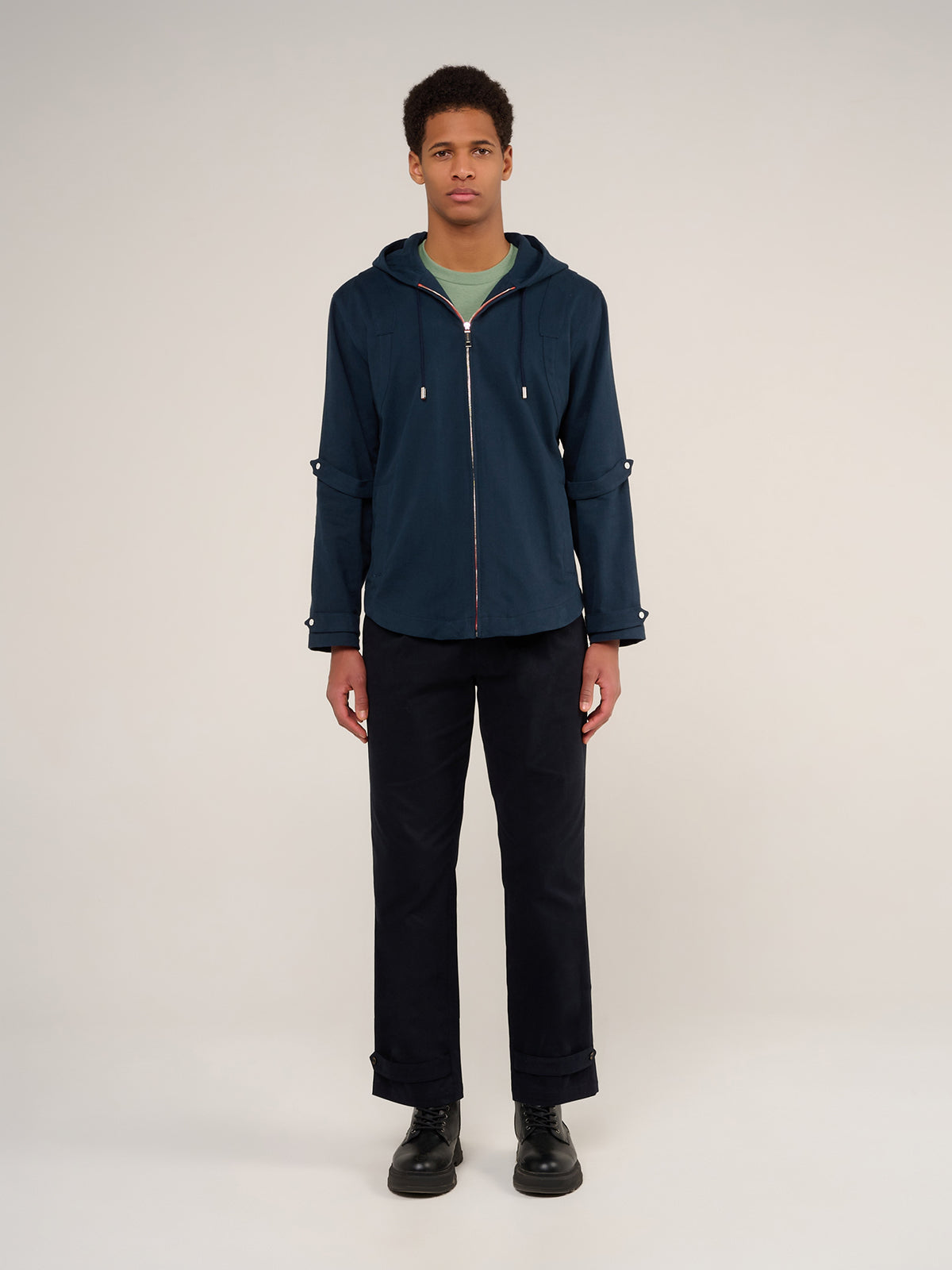 LA TUNIQUE CAPUCHE NIKKI - OCEAN BLUE