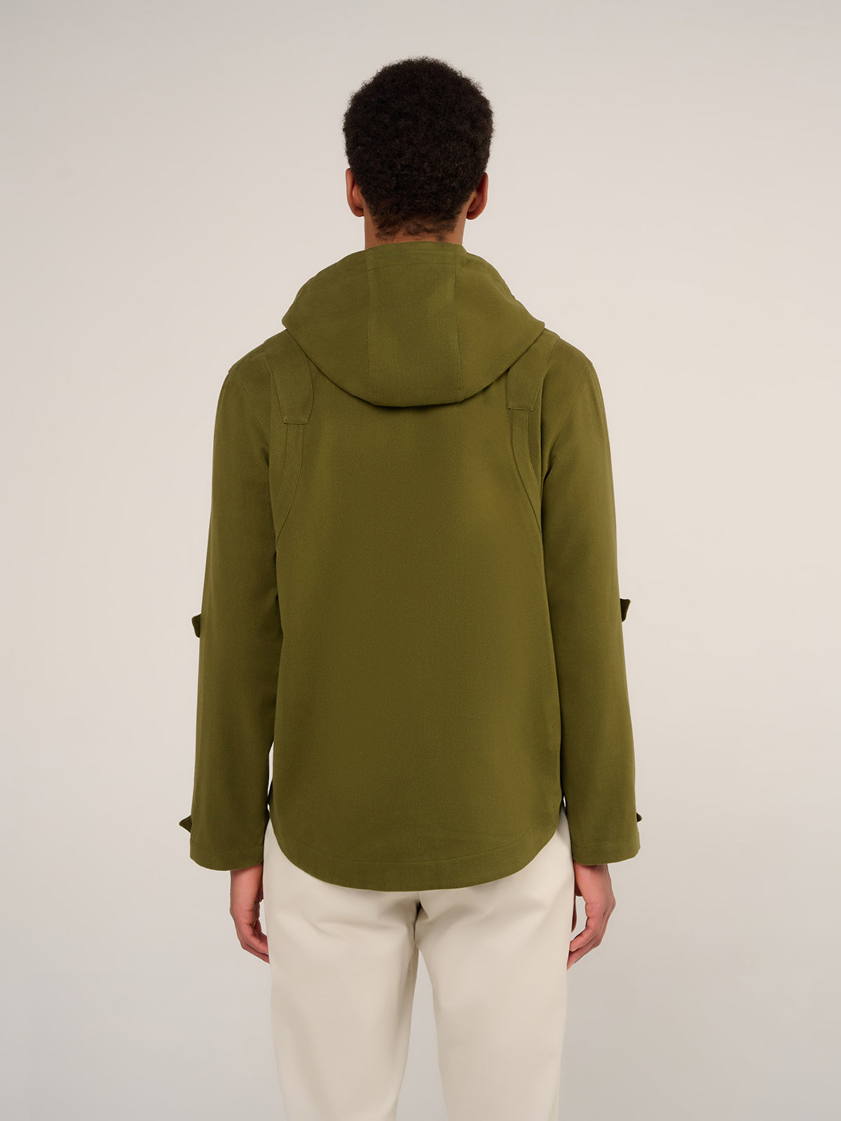 LA TUNIQUE CAPUCHE NIKKI - KAKI GREEN