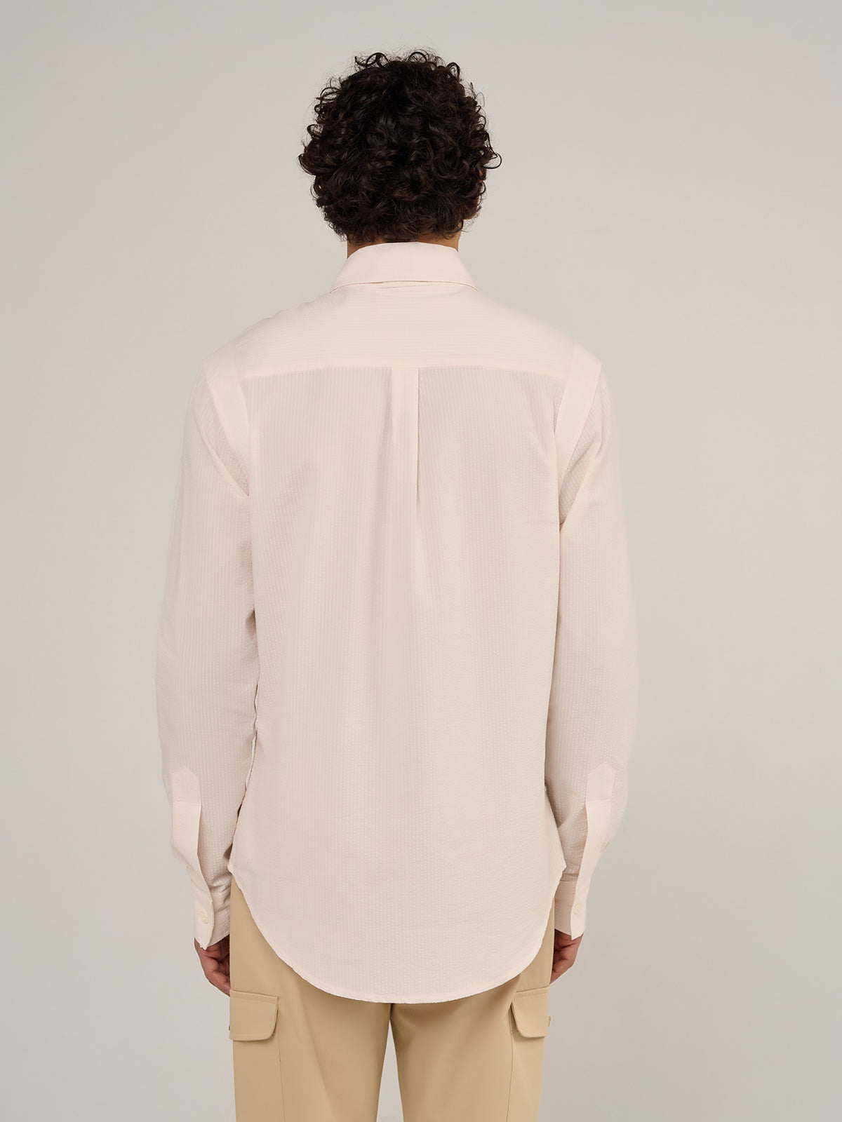 LA CAMISA SAINT-MARTIN - ALMENDRA MELOCOTÓN BEIGE