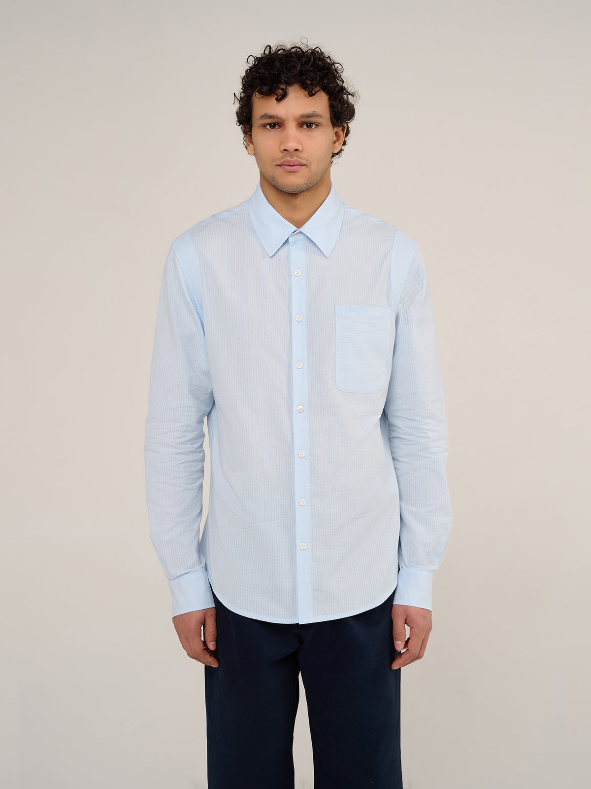 CAMISA SAINT-PONS - AZUL CIELO