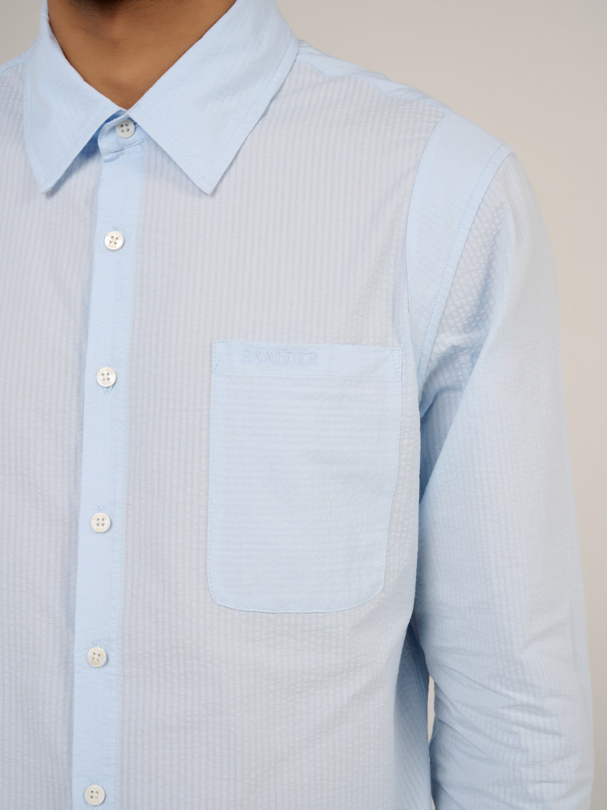 THE SAINT-PONS SHIRT - SKYWAY BLUE