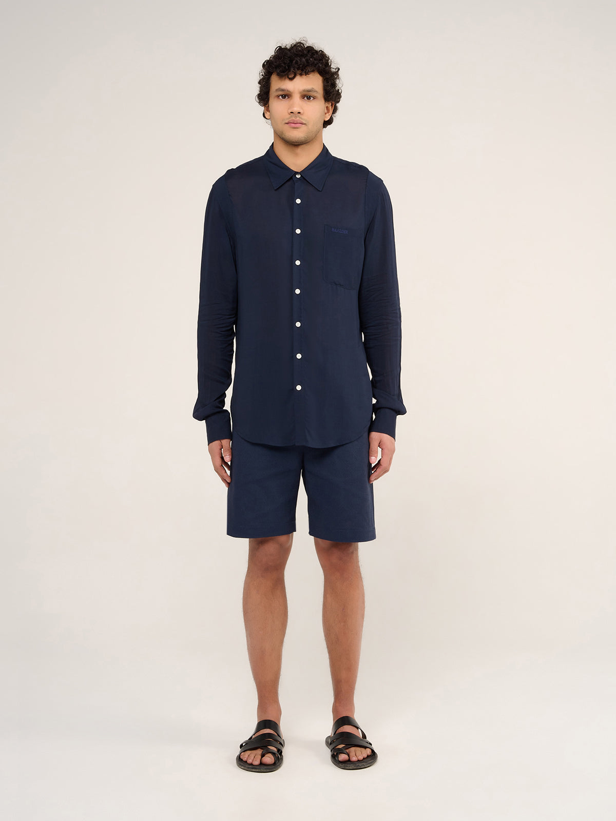 THE SAINT-PAUL SHIRT - MEDITERRANEAN BLUE