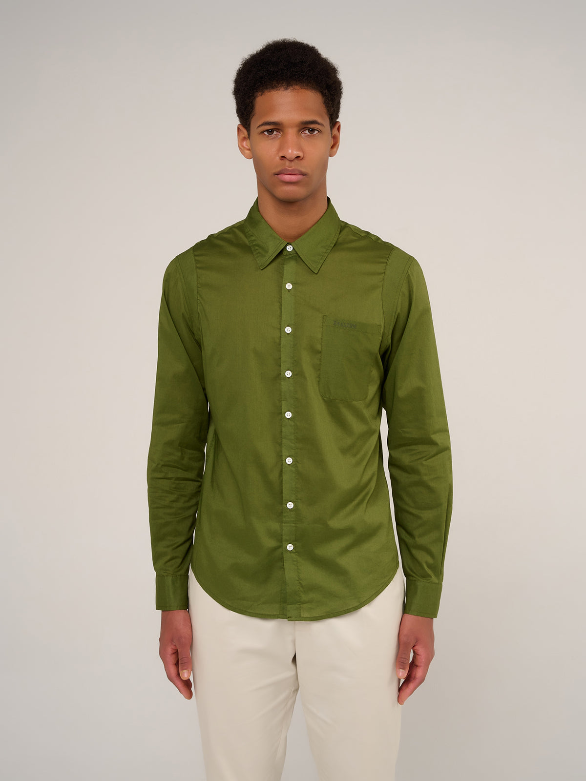 THE SAINT-LOUP SHIRT - DILL GREEN