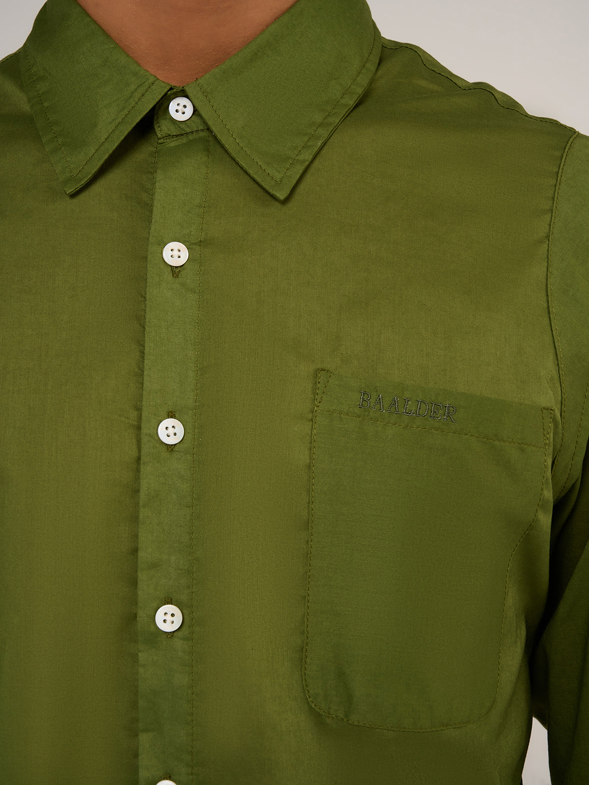 THE SAINT-LOUP SHIRT - DILL GREEN