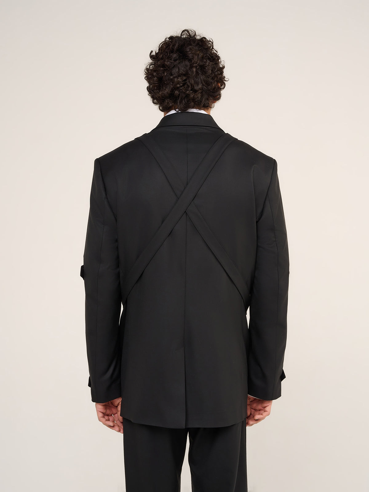 THE SUPER HERCULES SUIT JACKET - BLACK