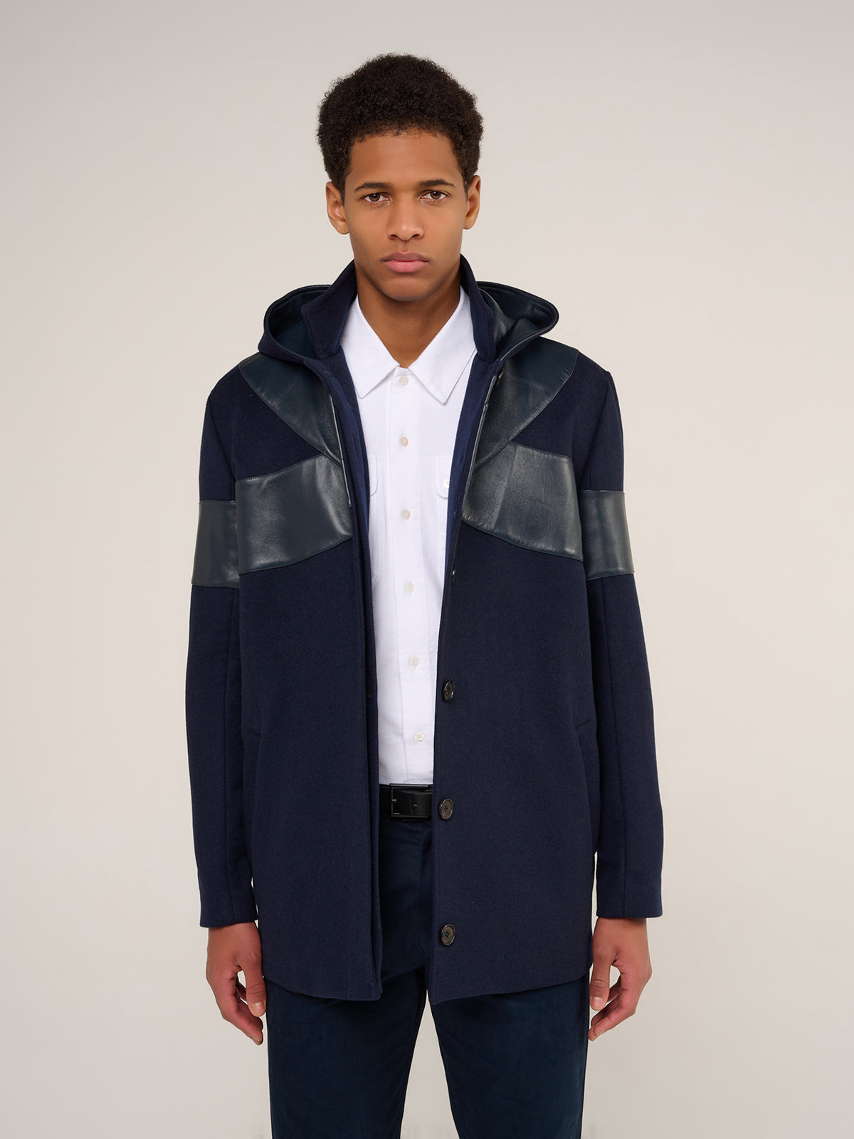 LE MANTEAU CROIX ALPHAJET - NAVY BLUE