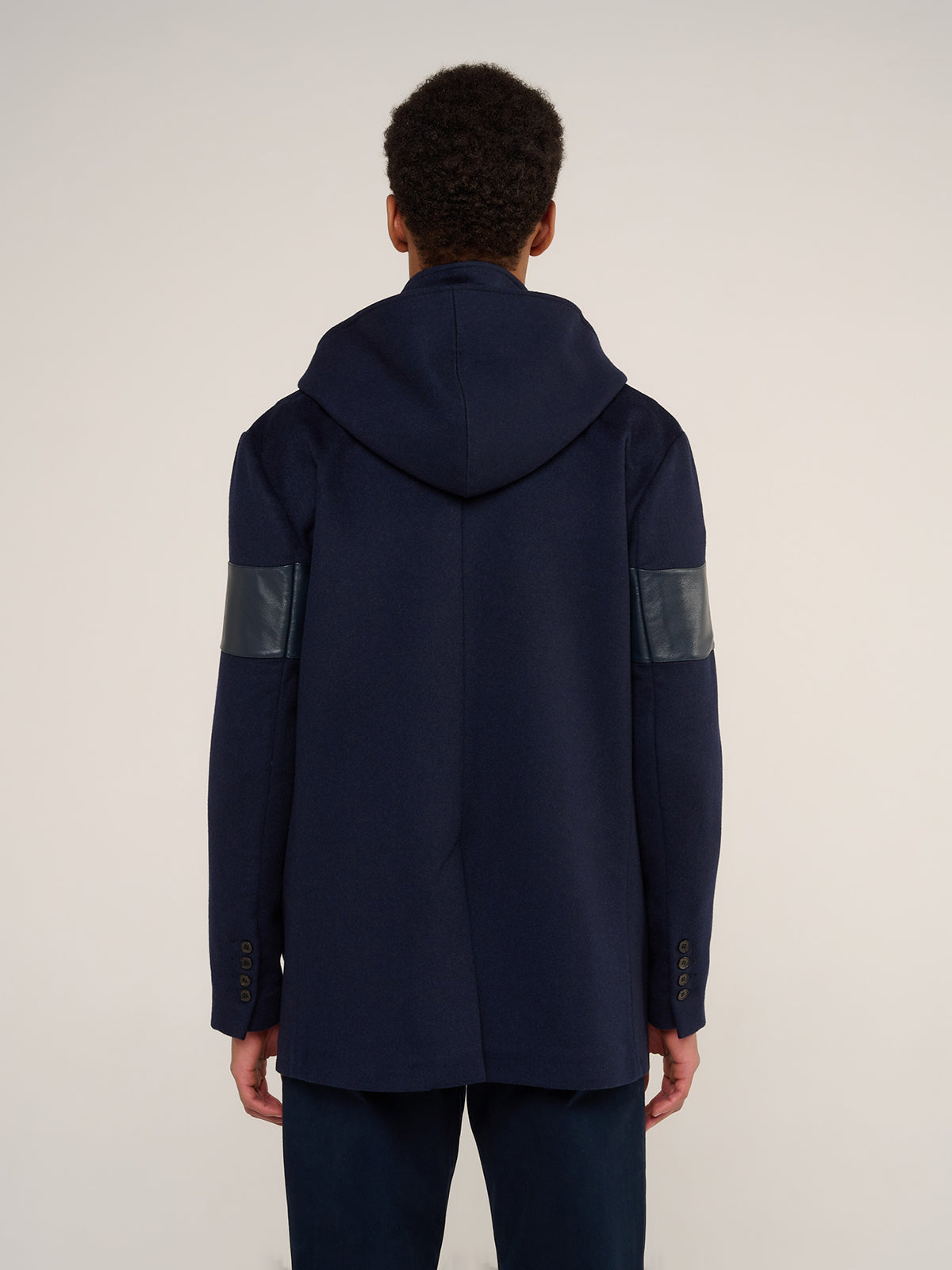 LE MANTEAU CROIX ALPHAJET - NAVY BLUE