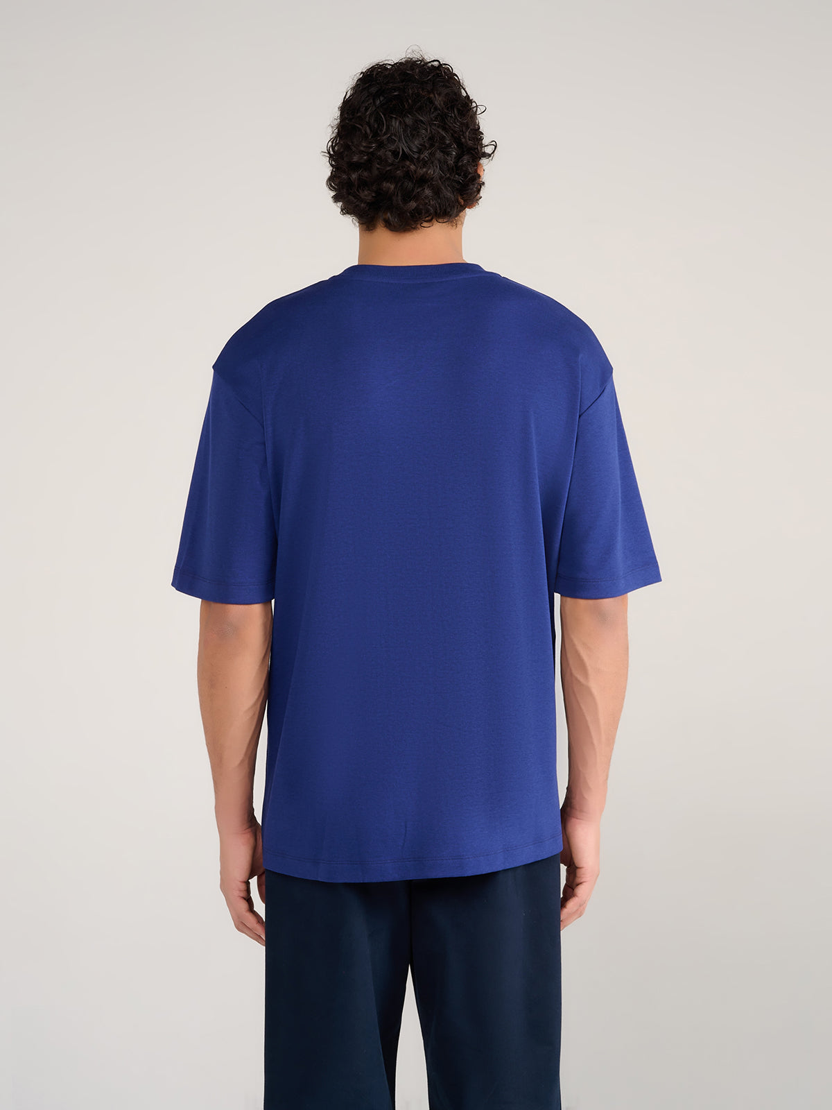 THE OVERPLEASURE PAR AMOUR T-SHIRT - DEEP DIVE BLUE