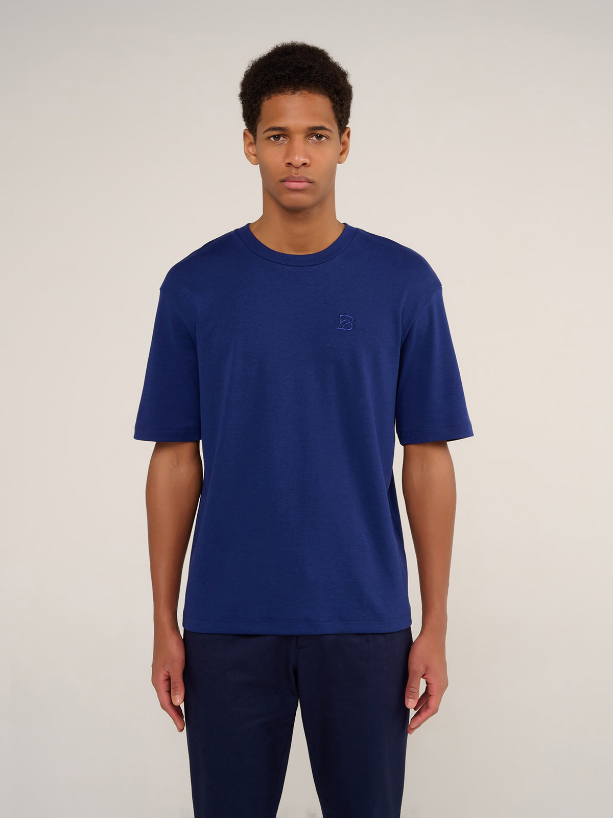 THE OVERPLEASURE B T-SHIRT - DEEP DIVE BLUE