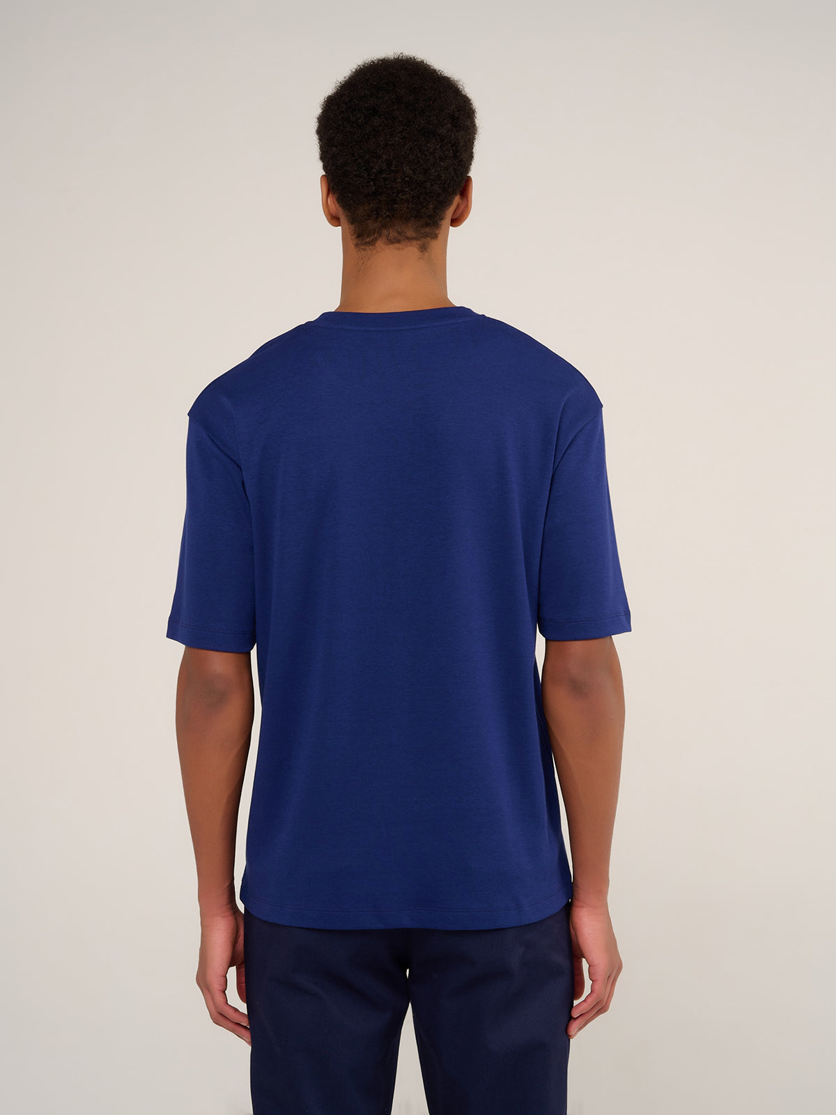 LE T-SHIRT OVERPLEASURE B - DEEP DIVE BLUE